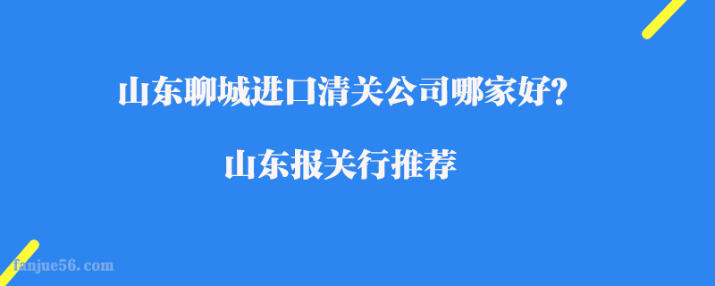 山東聊城進(jìn)口清關(guān)公司哪家好？山東報(bào)關(guān)行推薦