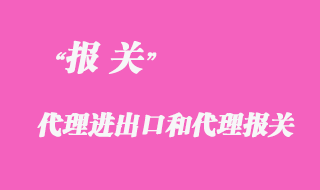 代理進(jìn)出口和代理報關(guān)有哪些區(qū)別