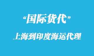 上海到印度海運(yùn)物流公司有哪些？