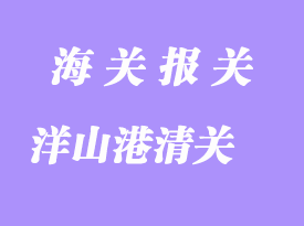 臺(tái)灣進(jìn)口物流_上海洋山港清關(guān)